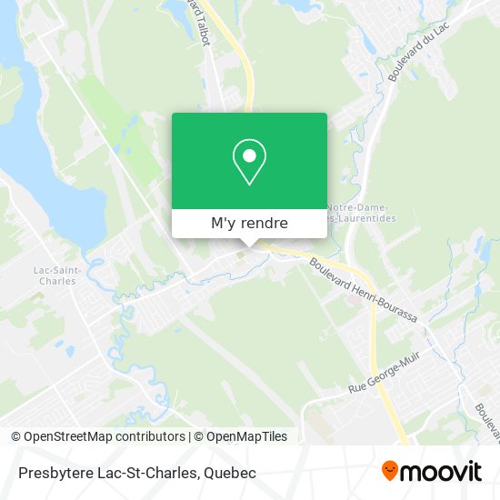 Presbytere Lac-St-Charles plan