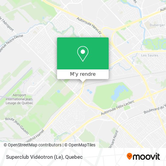 Superclub Vidéotron (Le) plan