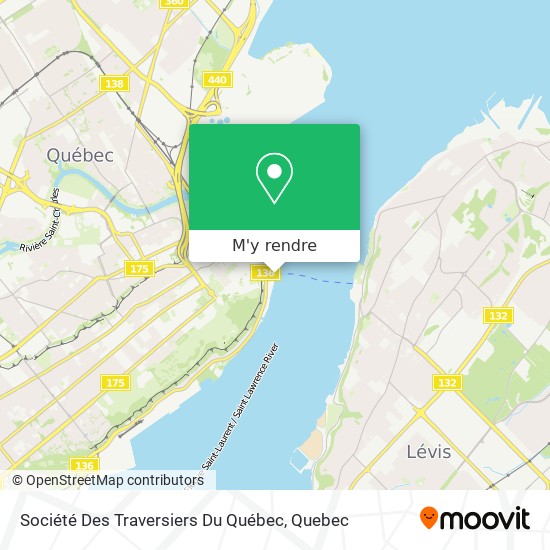 Société Des Traversiers Du Québec plan
