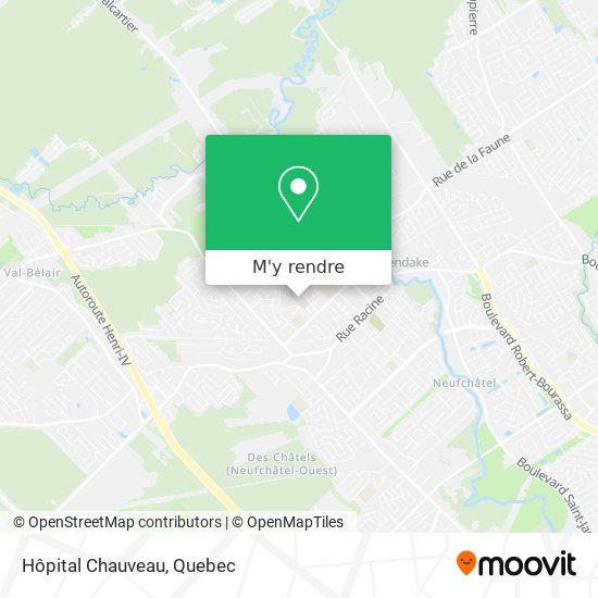 Hôpital Chauveau plan