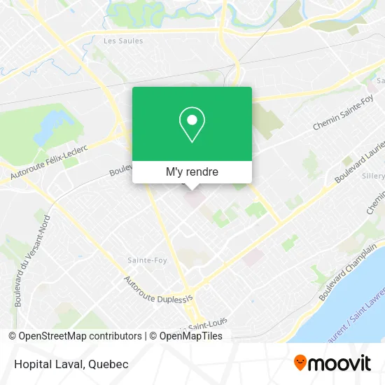 Hopital Laval plan