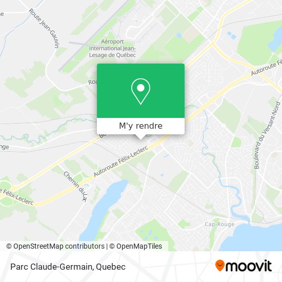 Parc Claude-Germain plan