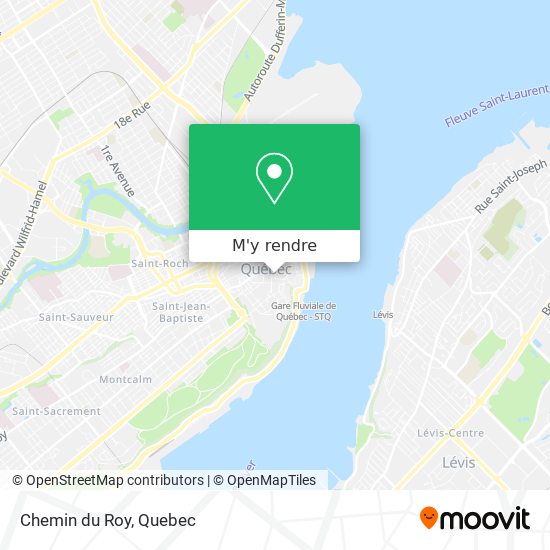 Chemin du Roy plan