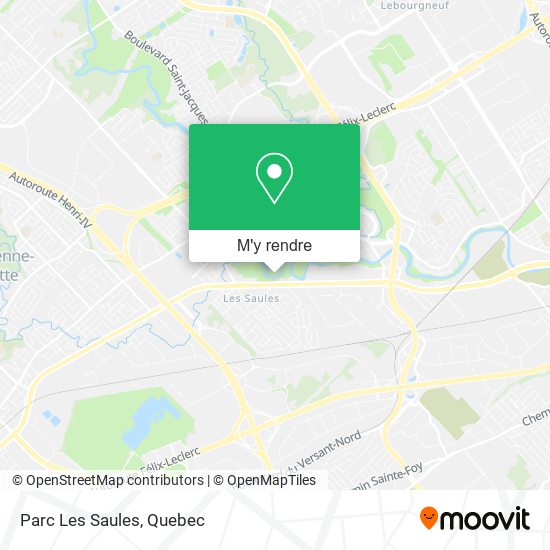 Parc Les Saules plan