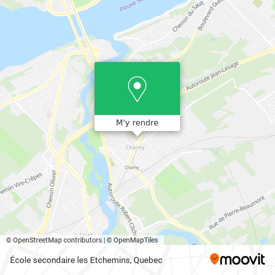 École secondaire les Etchemins plan