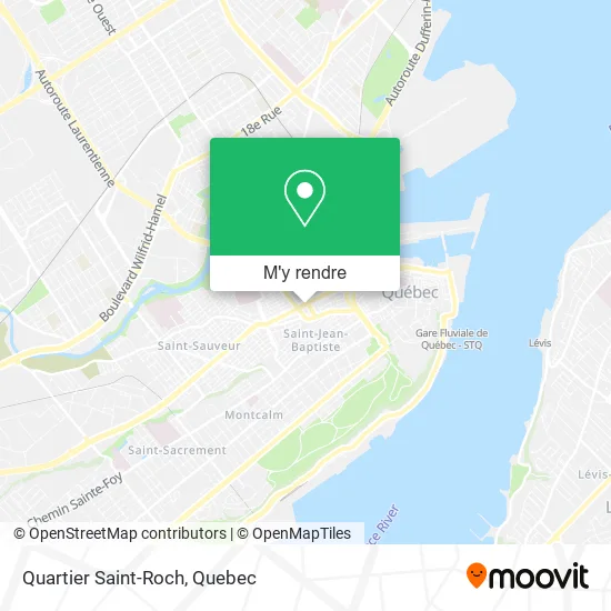Quartier Saint-Roch plan