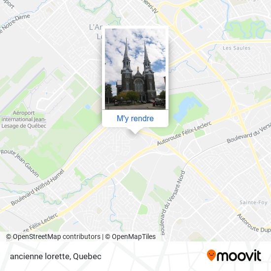 ancienne lorette plan