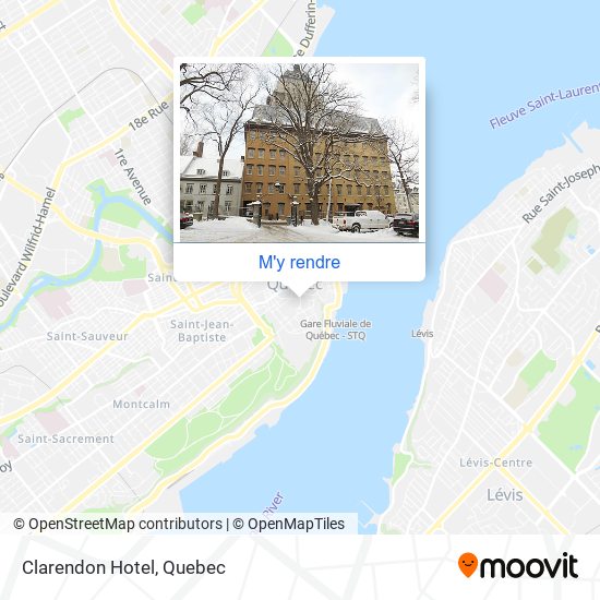 Clarendon Hotel plan