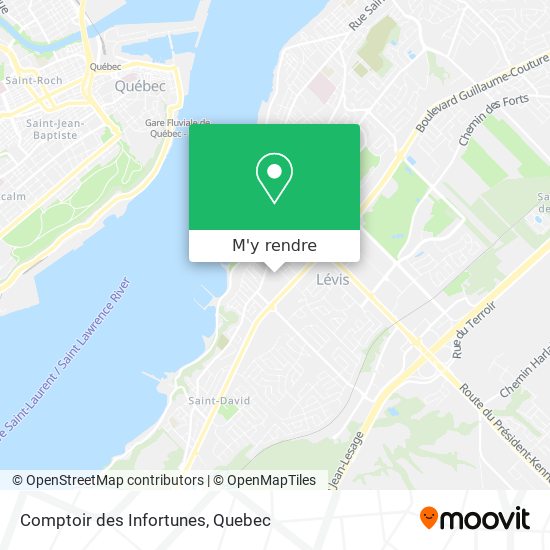 Comptoir des Infortunes plan