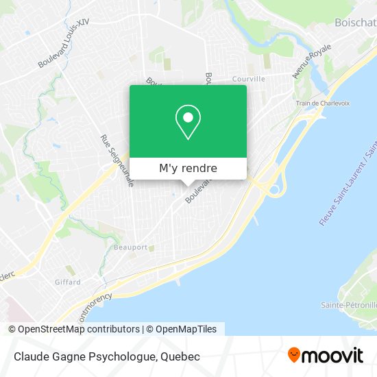 Claude Gagne Psychologue plan