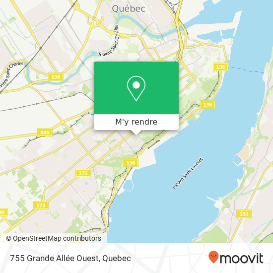 755 Grande Allée Ouest plan