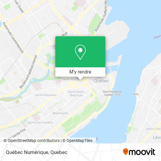 Québec Numérique plan