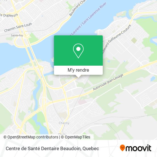 Centre de Santé Dentaire Beaudoin plan