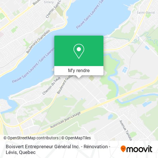 Boisvert Entrepreneur Général Inc. - Rénovation - Lévis plan