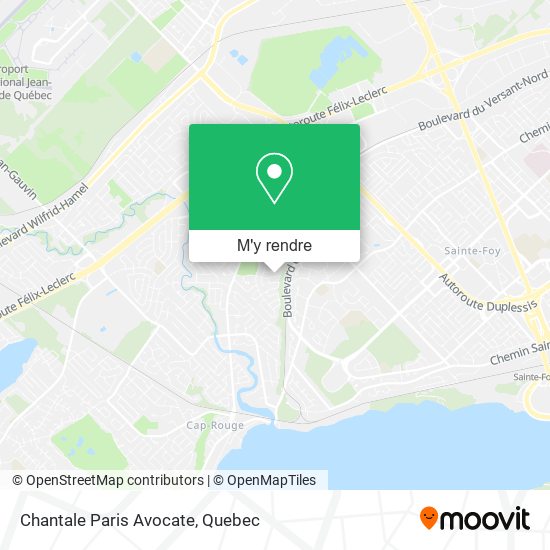 Chantale Paris Avocate plan