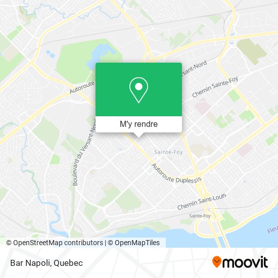 Bar Napoli plan