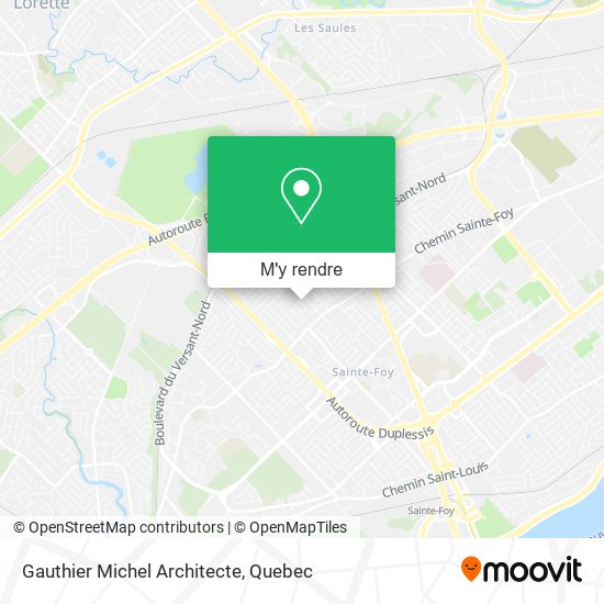 Gauthier Michel Architecte plan