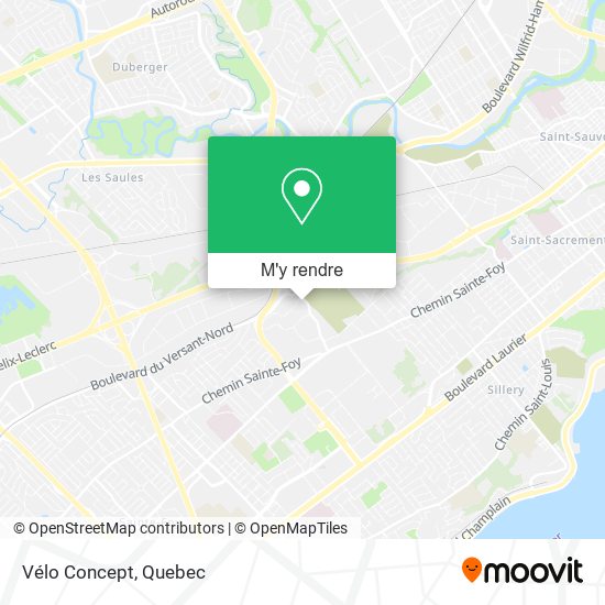 Vélo Concept plan