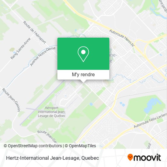Hertz-International Jean-Lesage plan