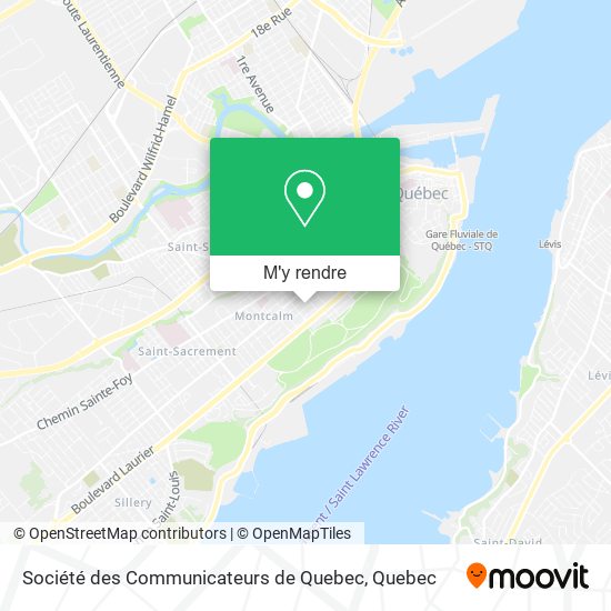 Société des Communicateurs de Quebec plan