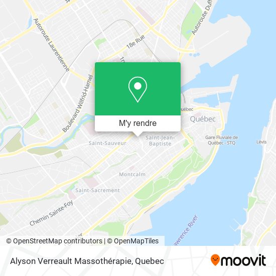Alyson Verreault Massothérapie plan
