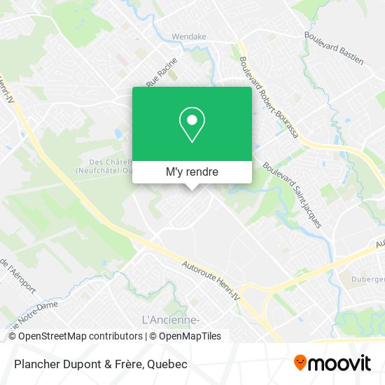Plancher Dupont & Frère plan