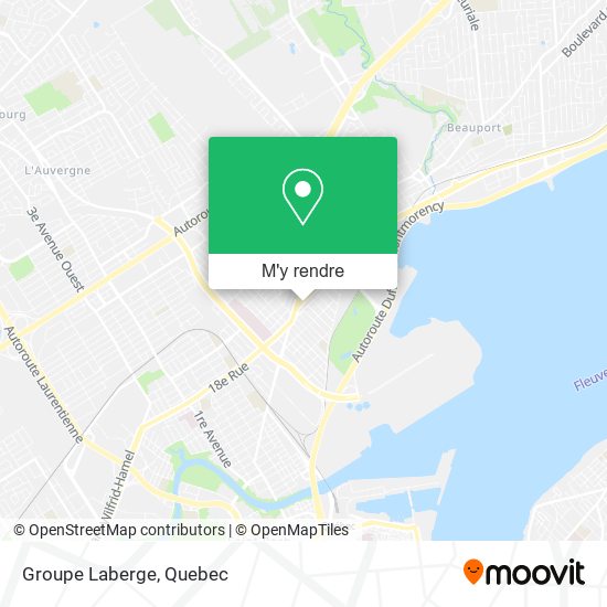 Groupe Laberge plan