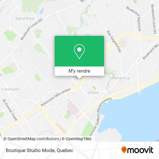 Boutique Studio Mode plan