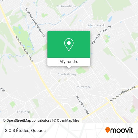 S O S Études plan