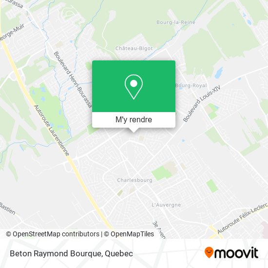 Beton Raymond Bourque plan