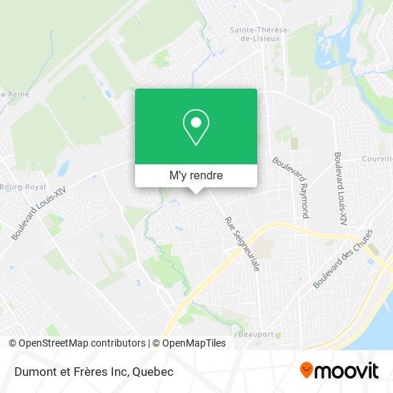Dumont et Frères Inc plan