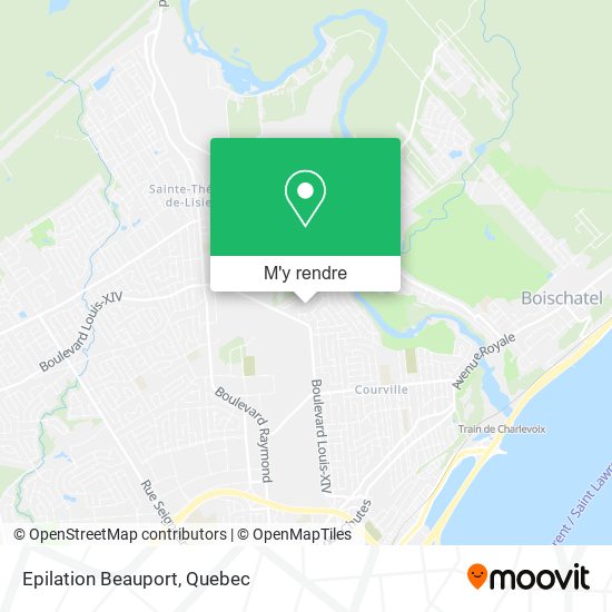 Epilation Beauport plan