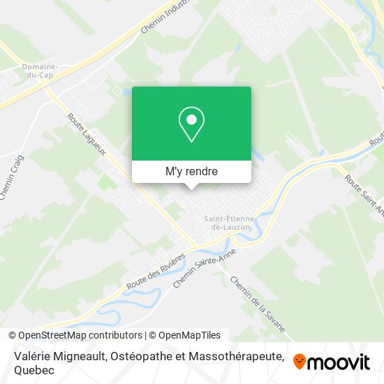 Valérie Migneault, Ostéopathe et Massothérapeute plan