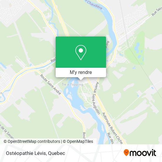 Ostéopathie Lévis plan