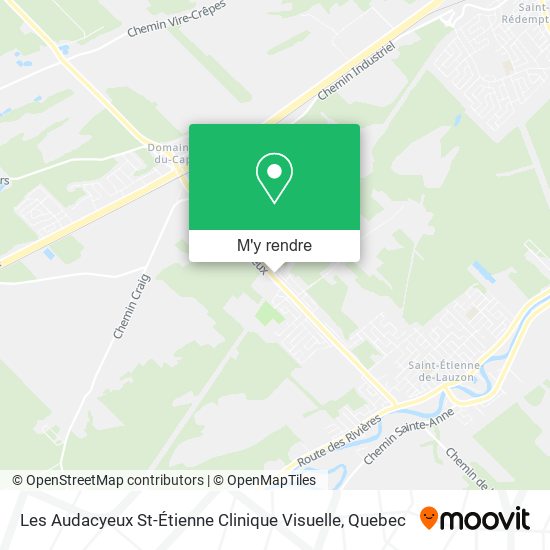 Les Audacyeux St-Étienne Clinique Visuelle plan