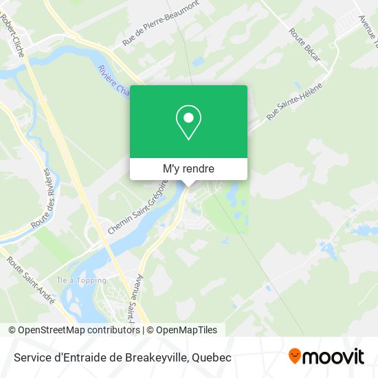 Service d'Entraide de Breakeyville plan