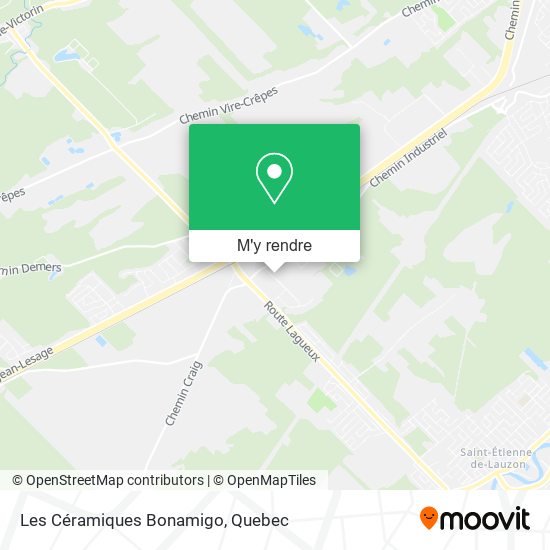Les Céramiques Bonamigo plan