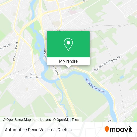 Automobile Denis Vallieres plan