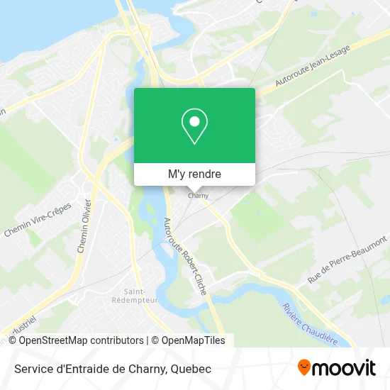 Service d'Entraide de Charny plan