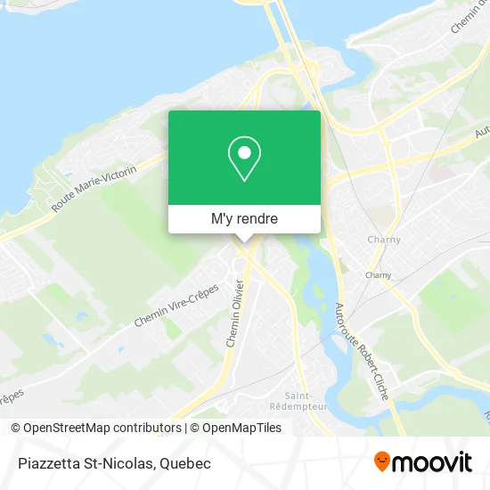 Piazzetta St-Nicolas plan