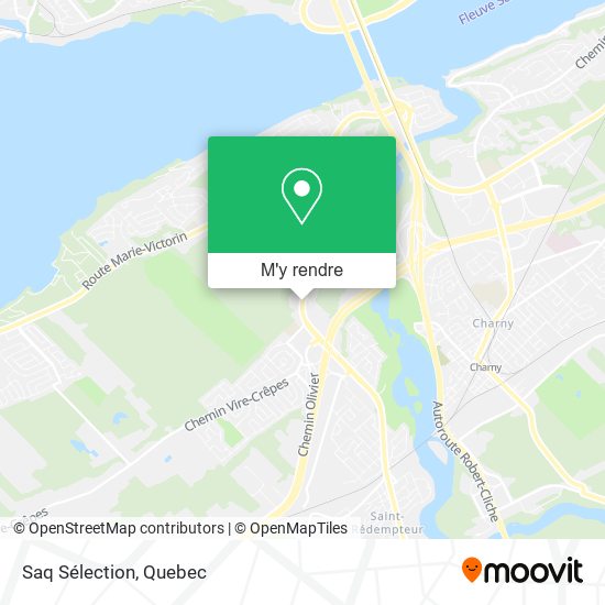 Saq Sélection plan