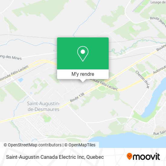 Saint-Augustin Canada Electric Inc plan