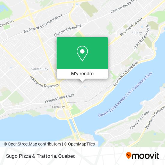Sugo Pizza & Trattoria plan