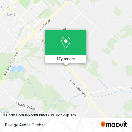 Pavage Audet plan