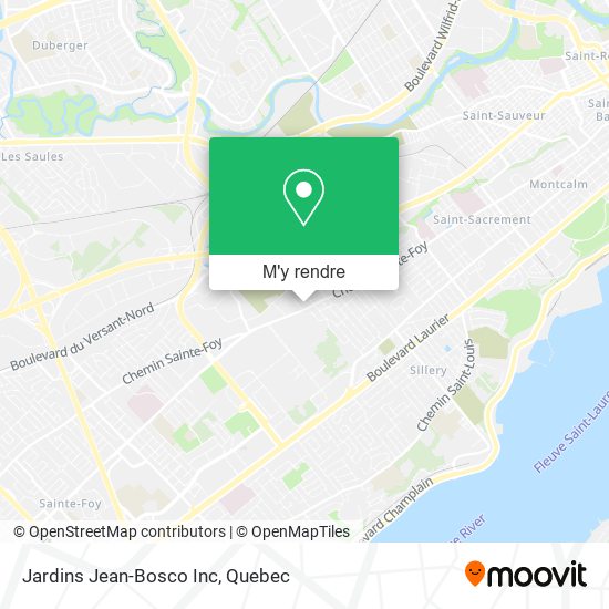 Jardins Jean-Bosco Inc plan