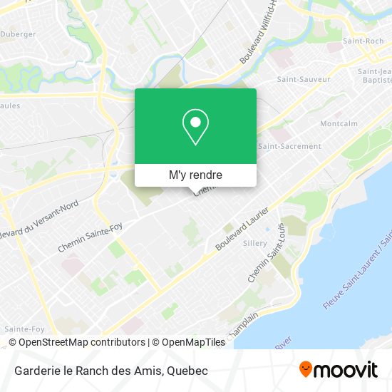 Garderie le Ranch des Amis plan