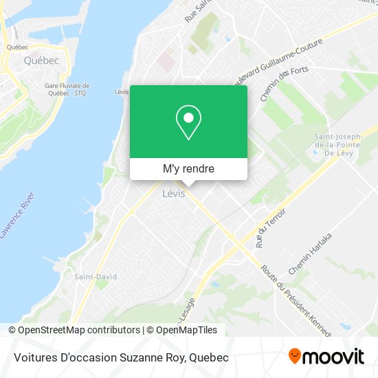 Voitures D'occasion Suzanne Roy plan