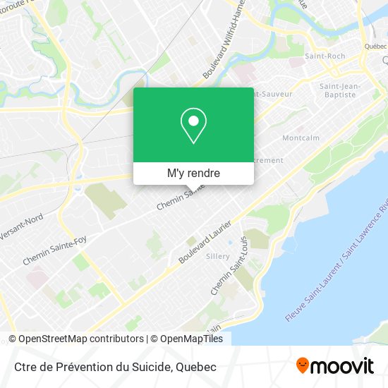 Ctre de Prévention du Suicide plan