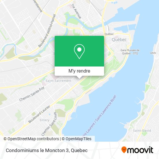 Condominiums le Moncton 3 plan
