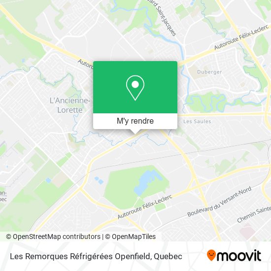 Les Remorques Réfrigérées Openfield plan